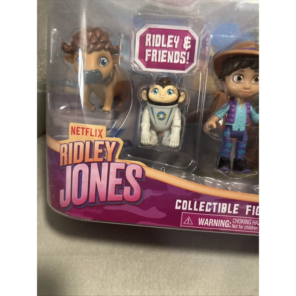 Netflix Ridley Jones Collectible Figure Set 5-Pack of Ridley Jones & Friends
